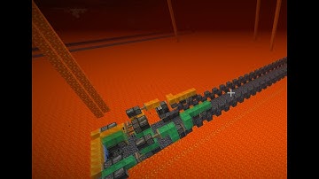 Self-building Bridge Machine (Fancy Railings) Minecraft 1.16