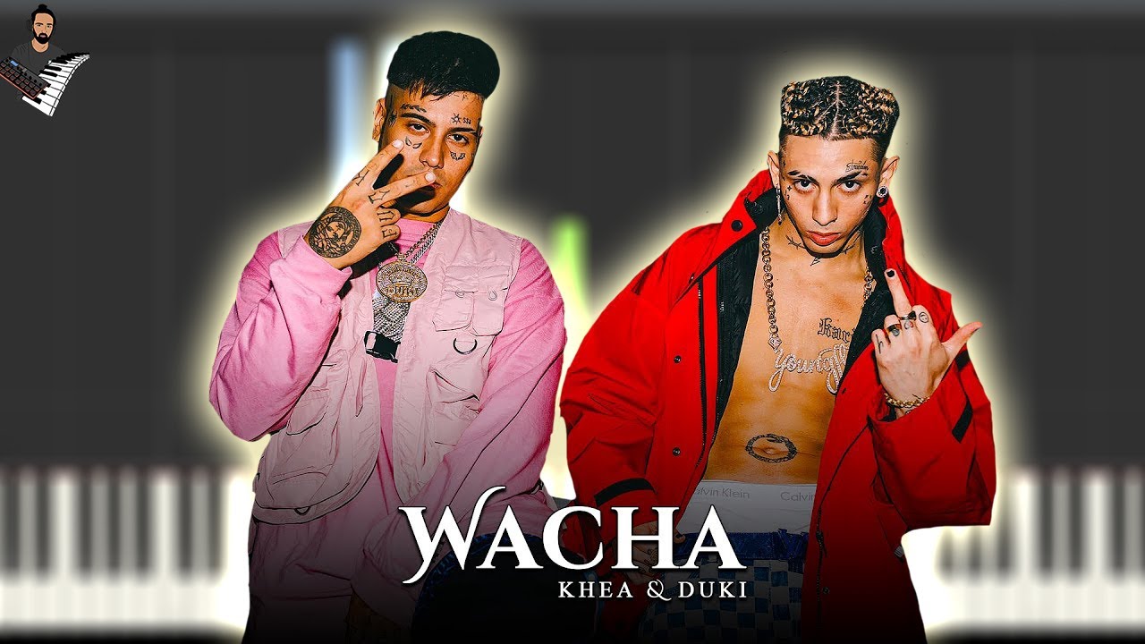 KHEA x DUKI - ВАЧА | Учебник по фортепиано + ноты / караоке / MIDI от CesarFullHDMusic