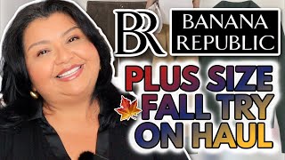 I Spent $1500 at Banana Republic Plus Size (so you don't have to)