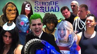 SUICIDE SQUAD PARODY! (NSFW) DC Spoof Harley Quinn Joker Batman Deadshot Killer Croc