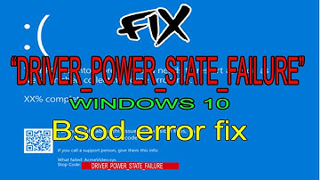 How to fix DRIVER_POWER_STATE_FAILURE in Windows 10/8/7 [2 METHOD] BLUE SCREEN OF DEATH(2020 METHOD)