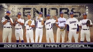 2018 College Park End of Year Baseball Slideshow