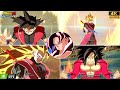 Xeno Goku All Transformation Animation &amp; Ultimate Attacks, Dragon Ball Sparking Zero, 4K 60FPS.