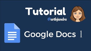 TUTORIAL GOOGLE DOCS 1 Edición de textos, tablas, imágenes