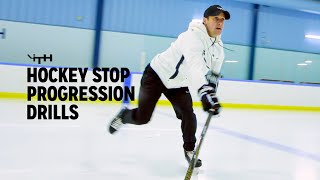 Hockey Stop Progression Drills | iTrain Hockey