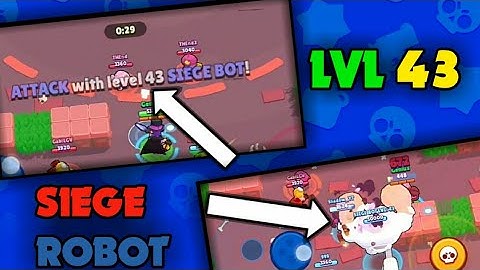 *INSANE* LEVEL 43 SIEGE BOT!GOD MODE ROBOT ON!