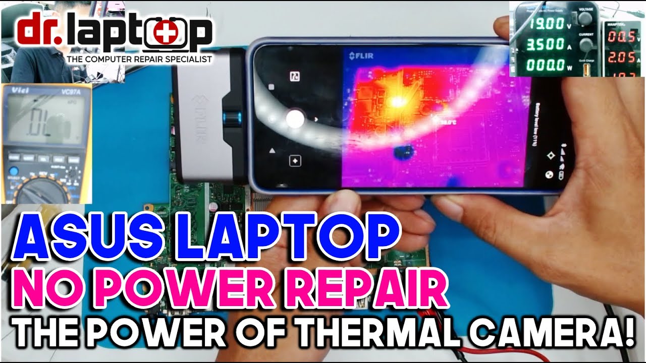 Asus Laptop No Power Repair (Tagalog) Using this powerful thermal