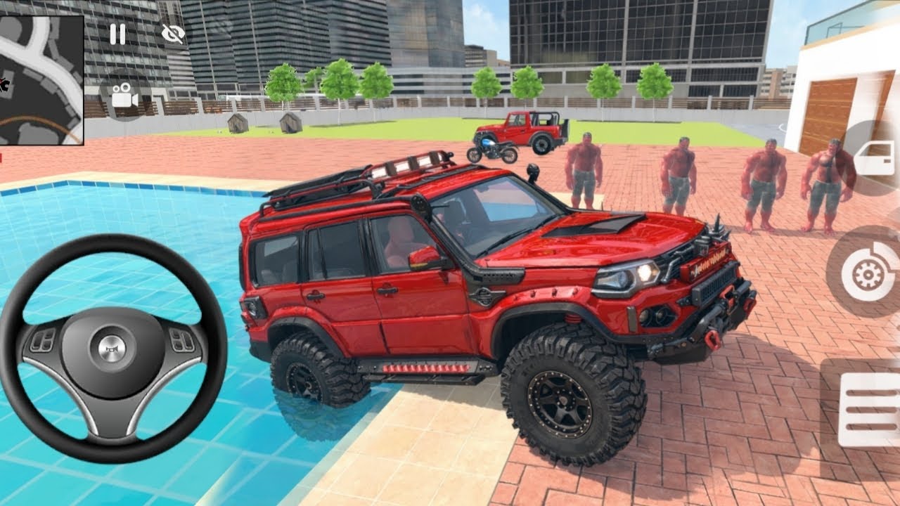 Indian Thift Auto Simulator ❓ Purchaseby Spiderman Mc Queen Car| policeCity   ❌ Scorpio