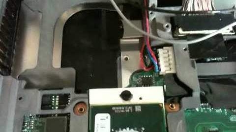 Lenovo ThinkPad R61 (15.4") 8930-A41: looking inside, before I upgrade the CPU