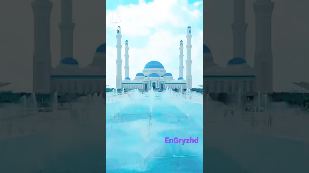 The grand mosque of astana Nur-sultan kazakhstan