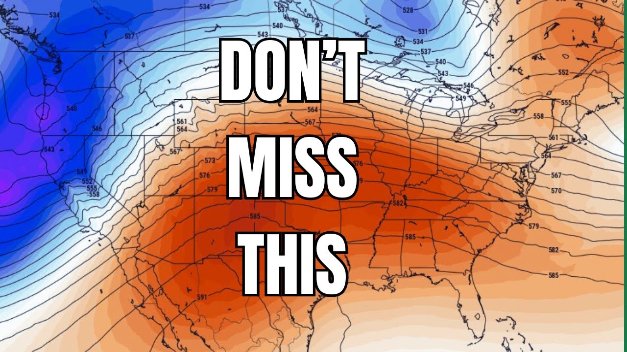 MASSIVE Storm System Heading Towards US This Weekend - YouTube