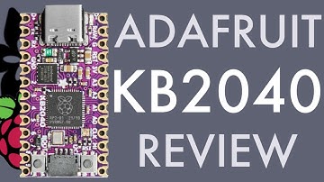 New RP2040 Board from Adafruit – KB2040 Review!