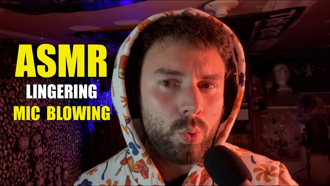 ASMR Mic Blowing for Sleep and Tingles