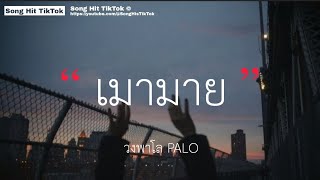 เมามาย - วงพาโล PALO (เนื้อเพลง)