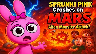 Sprunki Pink Crashes On Mars Alien Monster Attack