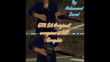 How to download GTA SA / SAMP HD Weapons Mod