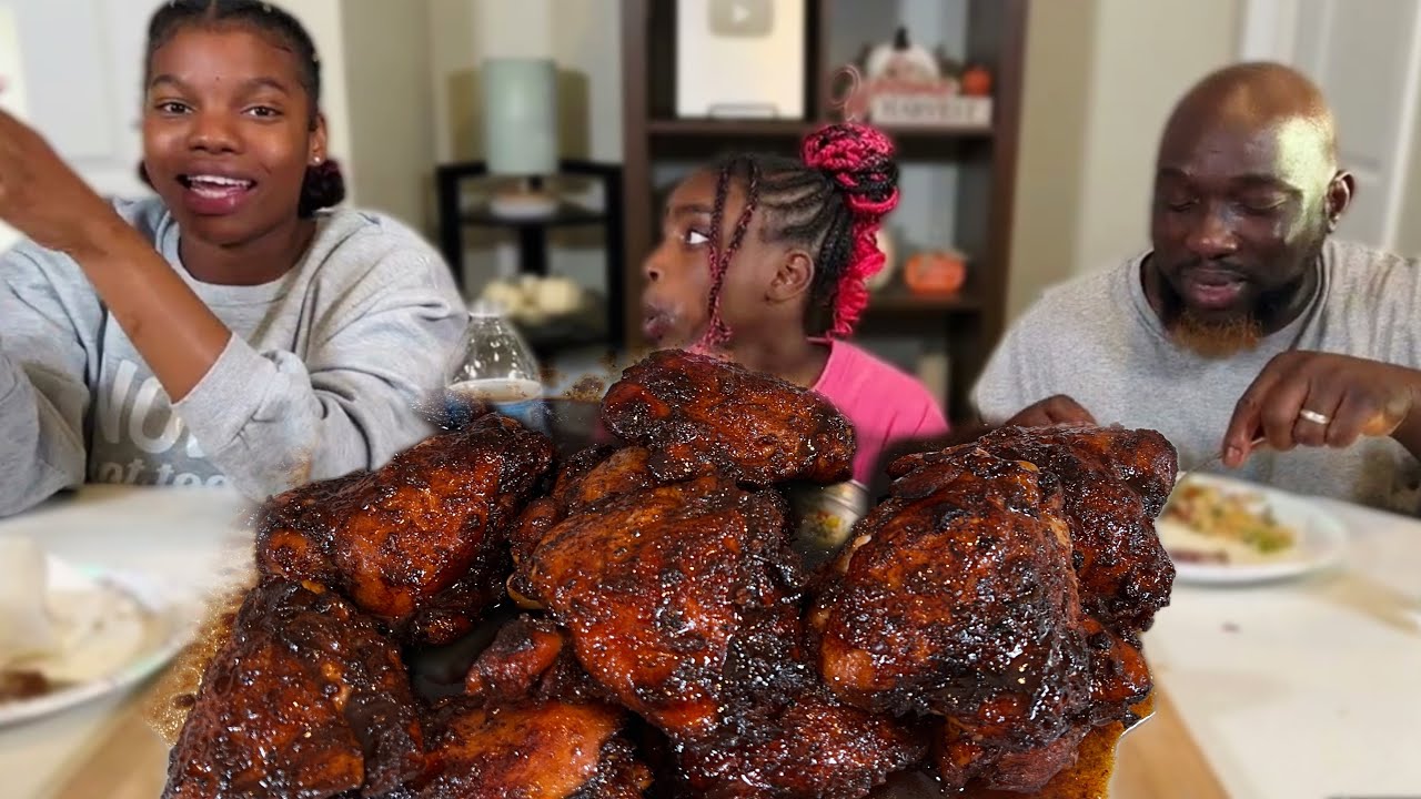 Все мои дочери в одной комнате — семейная любовь и пир с курицей терияки 🍗💕