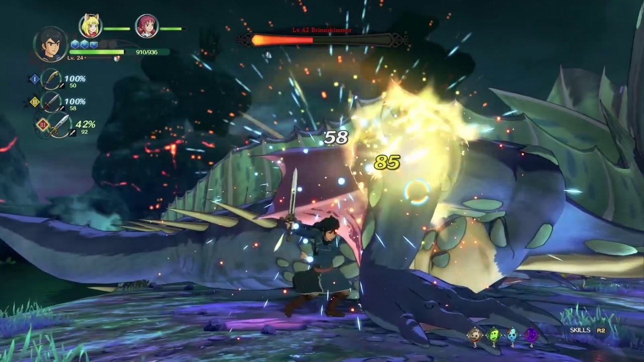 Ni No Kuni 2: Brineskimmer Kingmaker Boss Battle Walkthrough