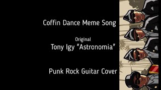 Coffin Dance Meme (Punk Rock Guitar Cover)
