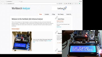 Antenna Analyzer Demo.