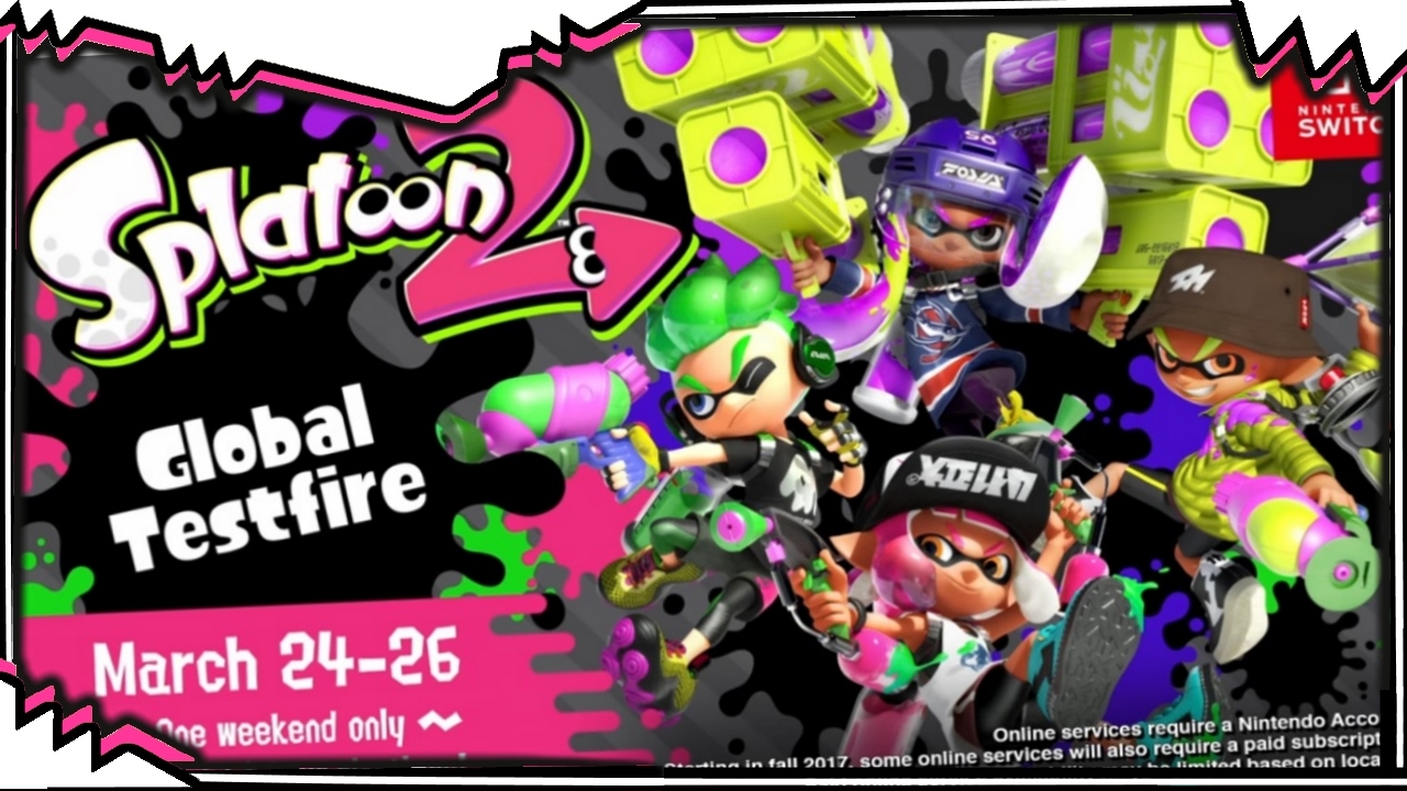 SPLATOON 2 BETA NEXT MONTH ON THE SWITCH! - YouTube