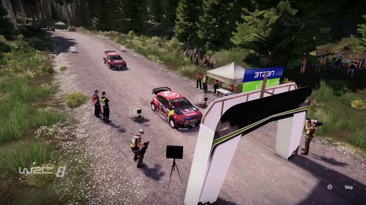 Citroen C3 Gameplay | Stage Ouninpohja | Neste Rally Finland | WRC 8 | PS4