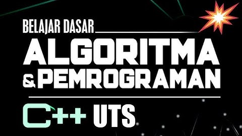 SPECIAL!!! UTS ALGORITMA DAN STRUKTUR DATA STACK DENGAN ARRAY DALAM BAHASA PEMROGRAMAN C++