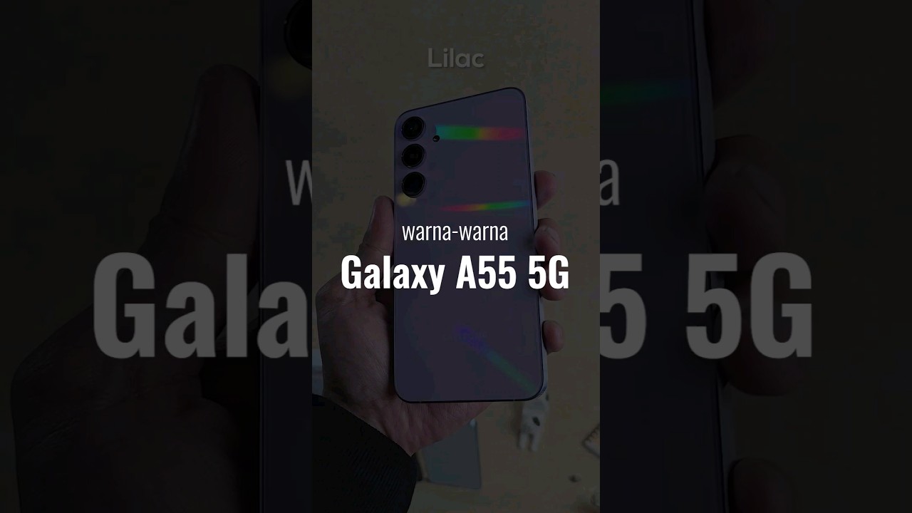 Warna-warna pilihan samsung Galaxy A55 5G Resmi Indonesia!
