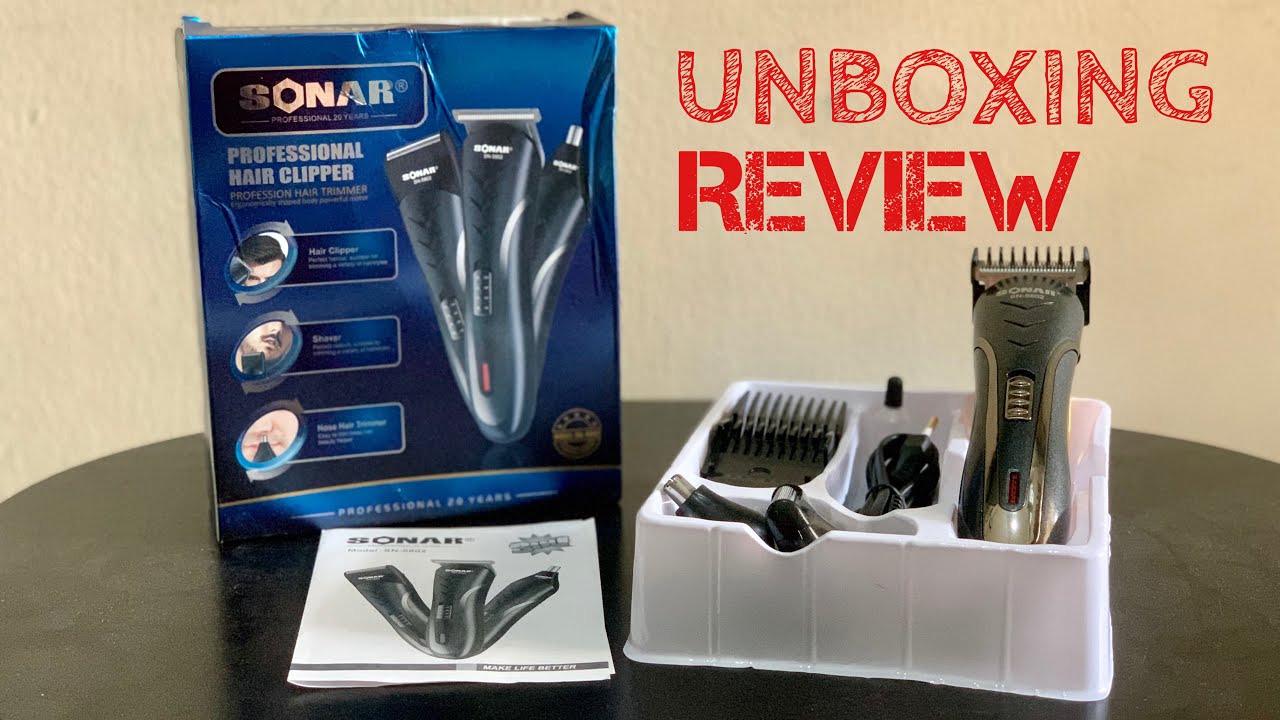 sonar professional hair clipper