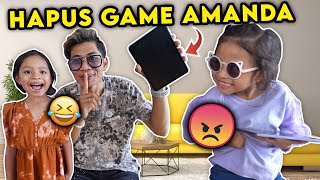 TOLONG AMANDA NGAMUK‼️ KITA PRANK HAPUS SEMUA GAME DI IPADNYA‼️ LUCU BANGET wkwkwk PART 2 screenshot 5