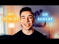 8H vs. 4H Schlaf - Wie schlimm ist Schlafmangel wirklich? | Selbstexperiment