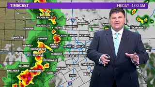 Update: Tracking Severe Weather In North Texas