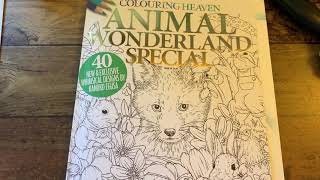 Adult Coloring - Colouring Heaven Animal Wonderland Special