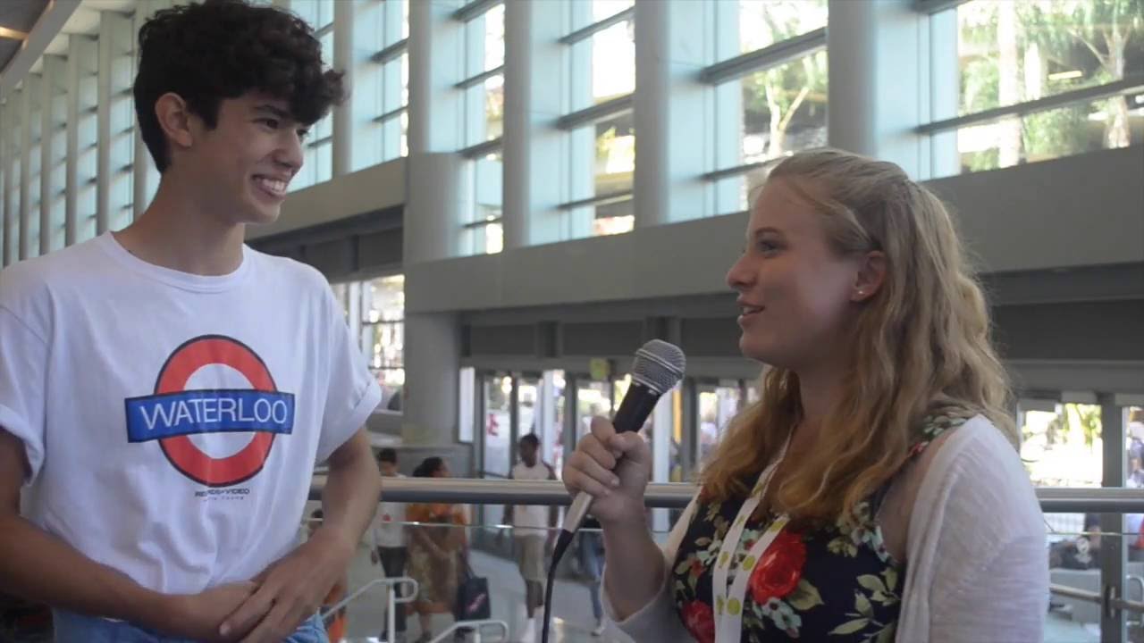 Conan Gray Interview at Vidcon 2016 - Day 1