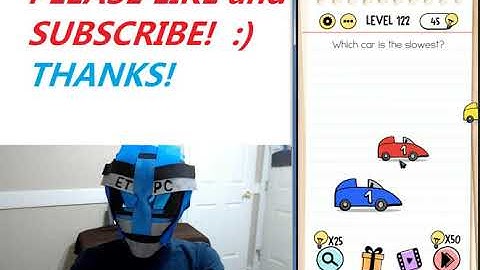 BRAIN TEST LEVEL 122 WALKTHROUGH WITH ANSWERS