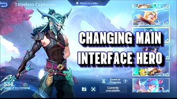 How to change Main Interface Hero