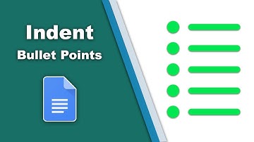 How to Indent Bullet Points in Google Docs