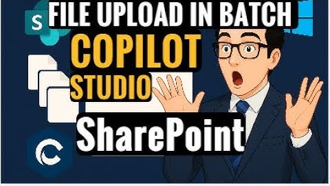 Upload Multiple Files to SharePoint Instantly at Once with Copilot Studio | No Power Automate!