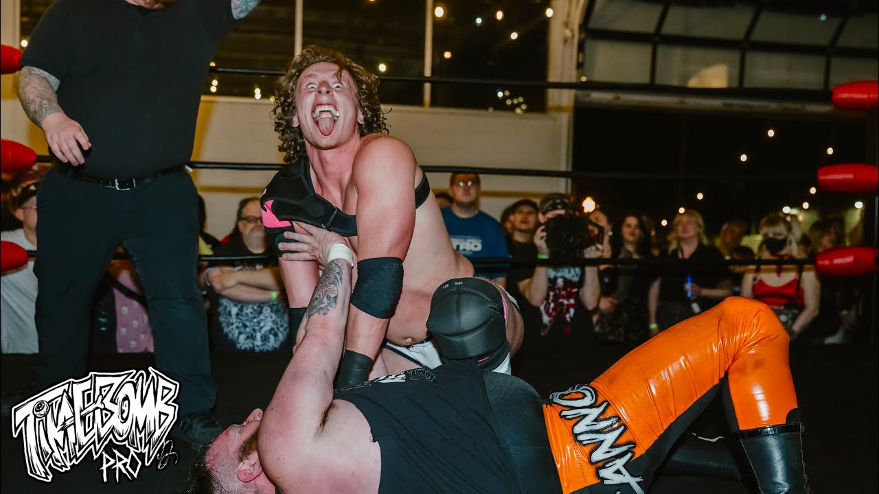 FREE MATCH: (SANCTUARY TITLE) Connor Hopkins vs. Arik Cannon - Timebomb Pro Wrestling