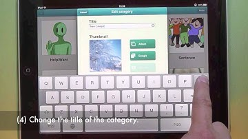 Voice4u Tutorial #14 - Edit a Category on the iPad
