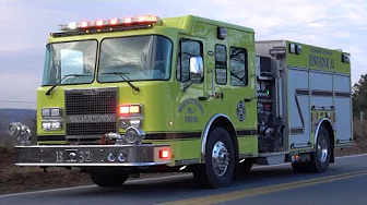 Walnuttown Fire Company Engine 32 Responding 3/26/25