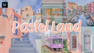 Pastel Land | Teresa Freitas Inspired Edit Tutorial | Free Lightroom Preset Free DNG screenshot 1