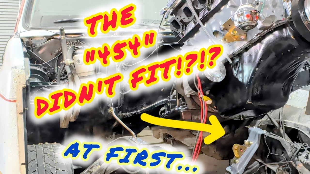 454 Big Block gets installed! But with a Few PROBLEMS! #Project Flipper or Giver!