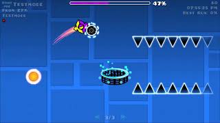 My Longest Layout yet. Fallen Symphony, 9 minute extreme demon (Geometry Dash)