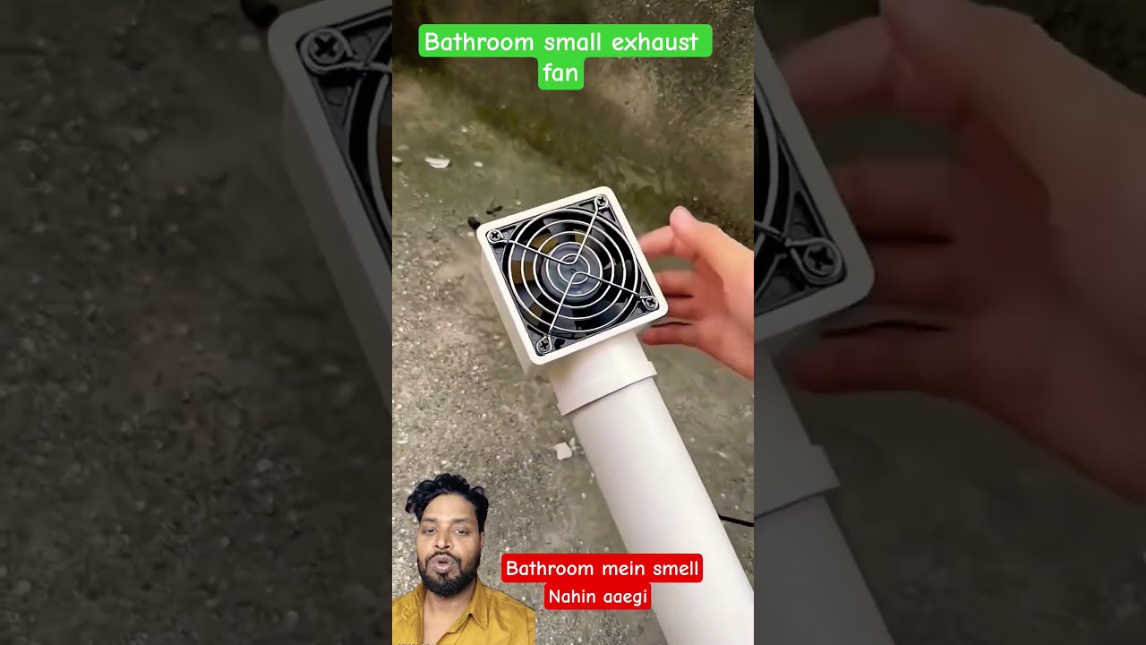 Small Exhaust Fan for Bathroom & Kitchen | Powerful Ventilation