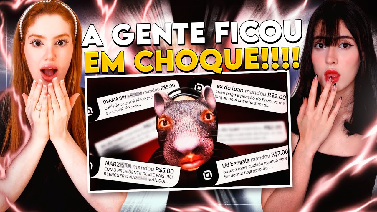 REACT | LUAN GAMEPLAY: DONATES ABSURDOS DA LIVE #1 | CR Reacts