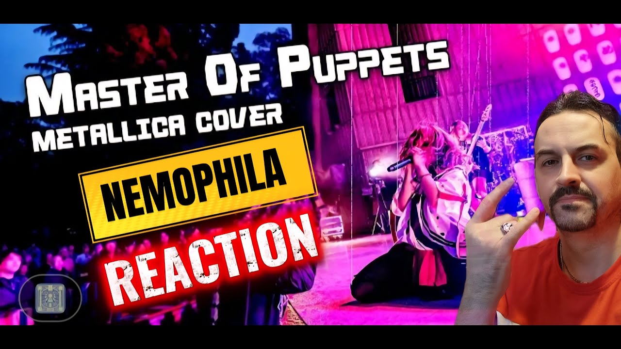 NEMOPHILA Master of Puppets（Metallica　cover）#nemophila #metalica REACTION