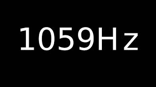 Speaker Sound Test 1059Hz