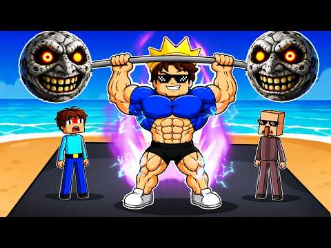 Becoming the Strongest Player In Muscle Legends In Roblox