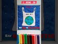 No plastic day || International plastic bag free day 2021 #shorts #noplasticday